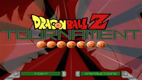 dragon ball z tournament flash game|dragon ball z tournament free download.